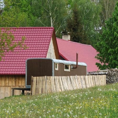 Maringotka Na Samote Na Kozi Farme Hotel Pobezovice Ngoại thất bức ảnh